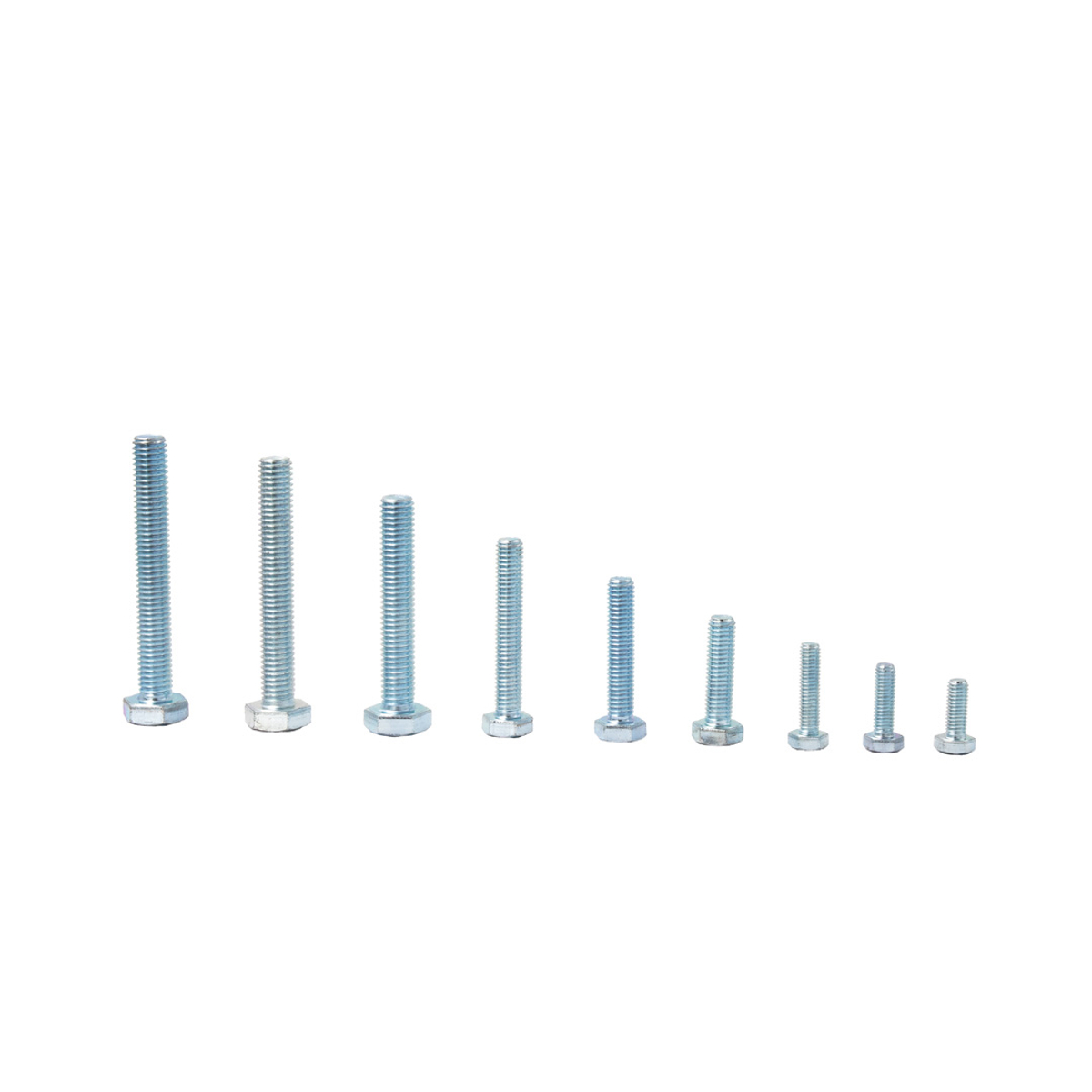 Rikä 500 Piece Hex Nut Bolt & Washer Assortment - BZP Finish